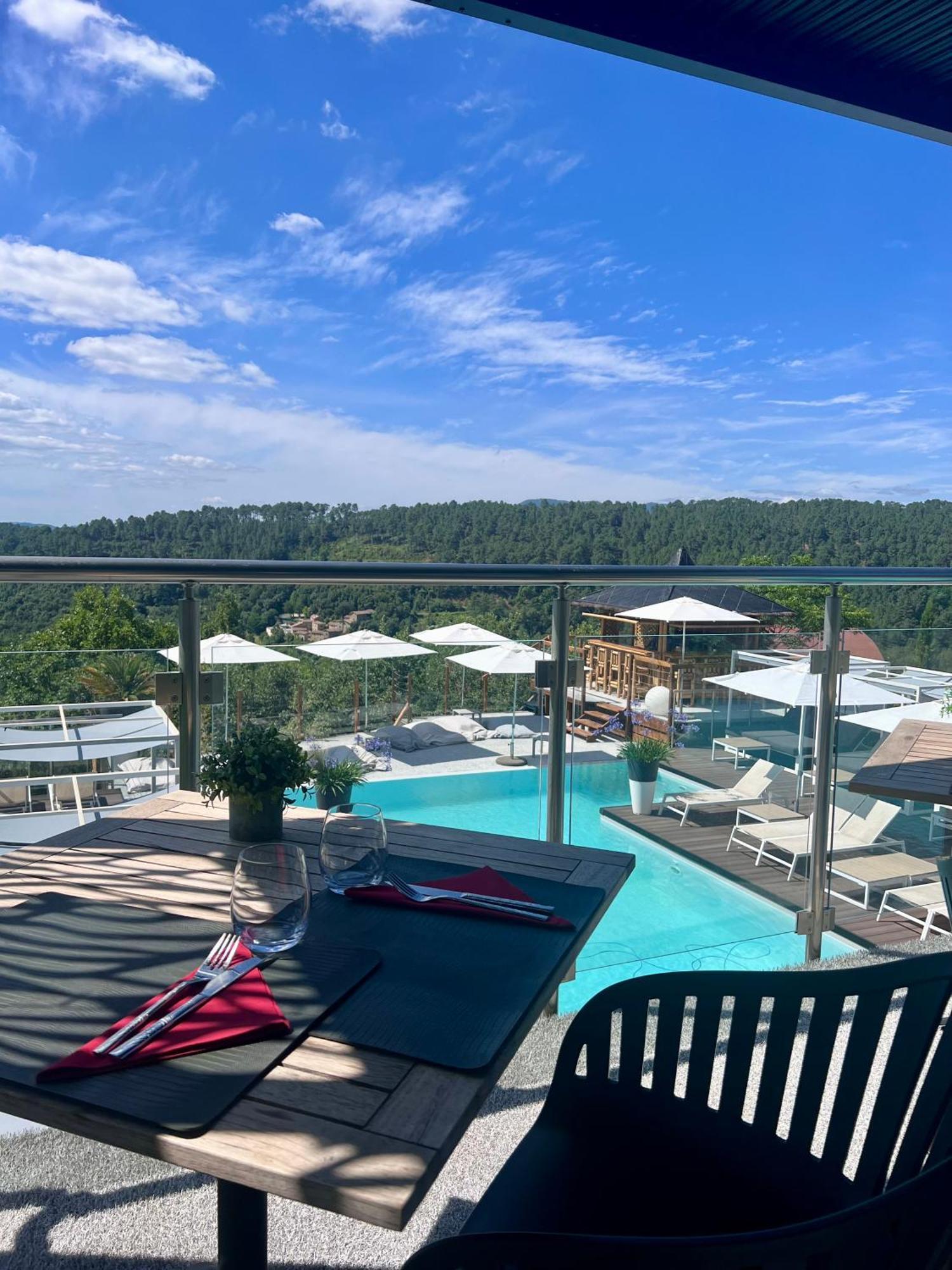 Domaine De Chalveches Hotel Spa 4* Faugeres  外观 照片